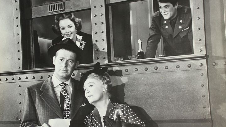 Una scena tratta dal film Non c'è posto per lo sposo