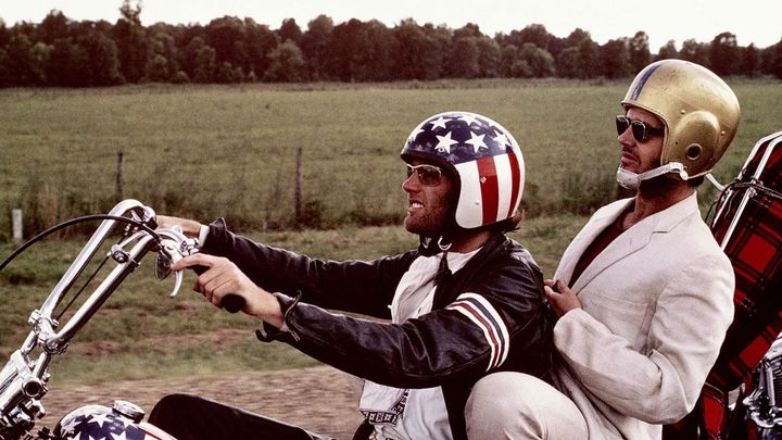Una scena tratta dal film Easy Rider - Libertà e paura