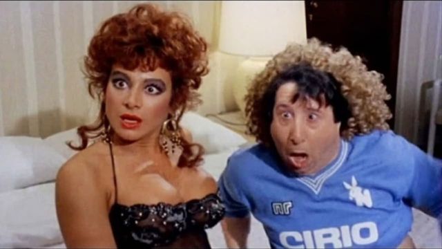 Una scena tratta dal film Paulo Roberto Cotechiño centravanti di sfondamento