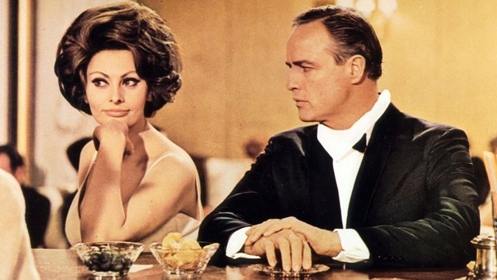 Una scena tratta dal film La contessa di Hong Kong