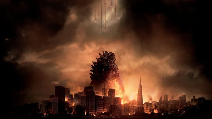 Una scena tratta dal film Godzilla