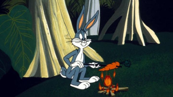 Una scena tratta dal film Le 1001 favole di Bugs Bunny