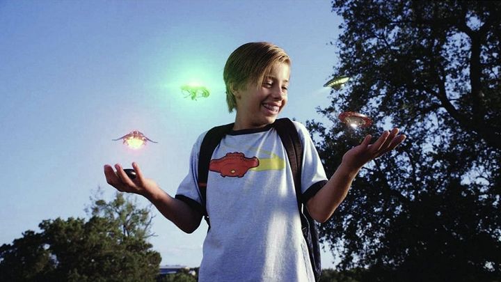 Una scena tratta dal film Il mistero della pietra magica