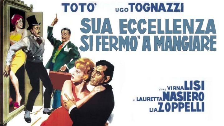 Una scena tratta dal film Sua Eccellenza si fermò a mangiare