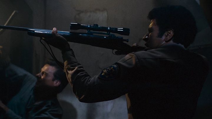 Una scena tratta dal film Distretto 13 - Le brigate della morte
