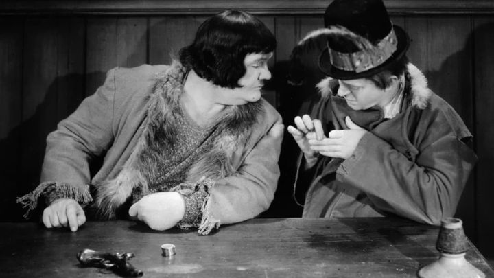 Una scena tratta dal film La ragazza di Boemia