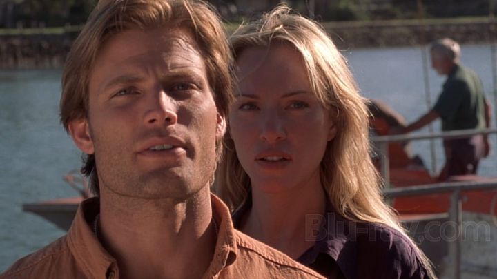 Una scena tratta dal film Shark Attack - Squali all'attacco