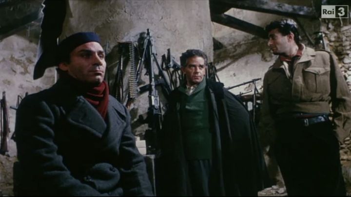 Una scena tratta dal film I sette fratelli Cervi