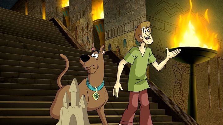 Una scena tratta dal film Scooby-Doo! e la mummia maledetta