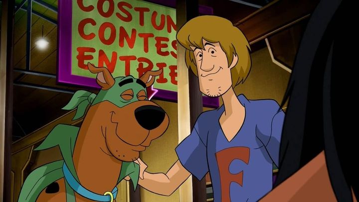 Una scena tratta dal film Scooby-Doo e gli invasori alieni