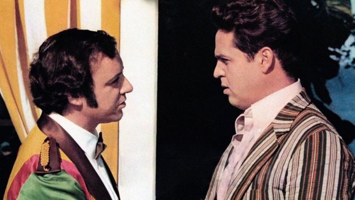 Una scena tratta dal film Luna di miele in tre