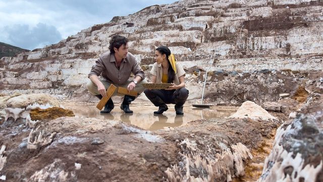 Una scena tratta dal film Amore a Machu Picchu