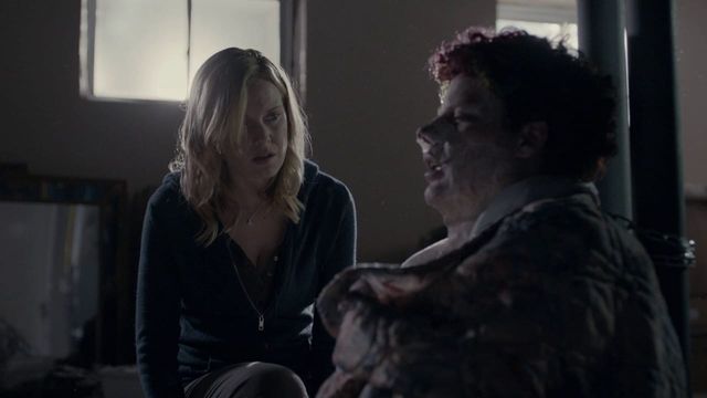 Una scena tratta dal film Clown