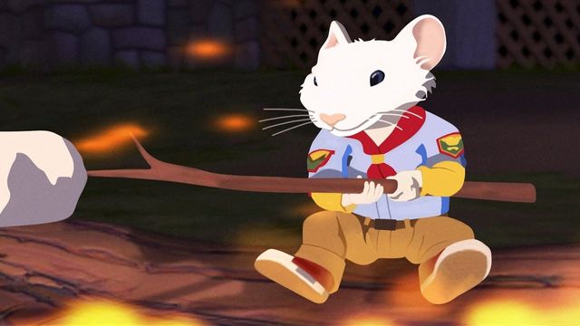 Una scena tratta dal film Stuart Little 3 - Un topolino nella foresta
