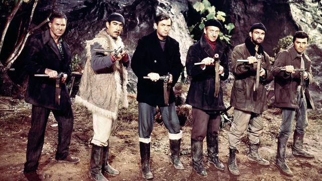 Una scena tratta dal film I cannoni di Navarone