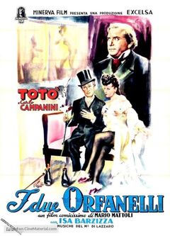 Locandina I due orfanelli