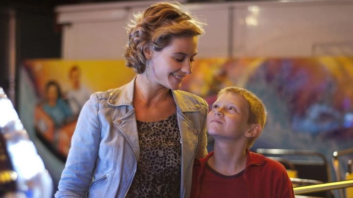 Una scena tratta dal film Il ragazzo con la bicicletta