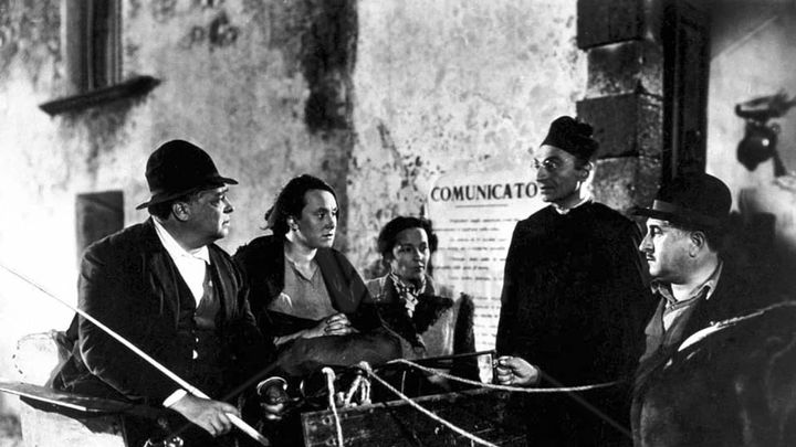 Una scena tratta dal film Vivere in pace