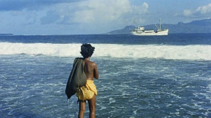 Una scena tratta dal film Ti-Koyo e il suo pescecane