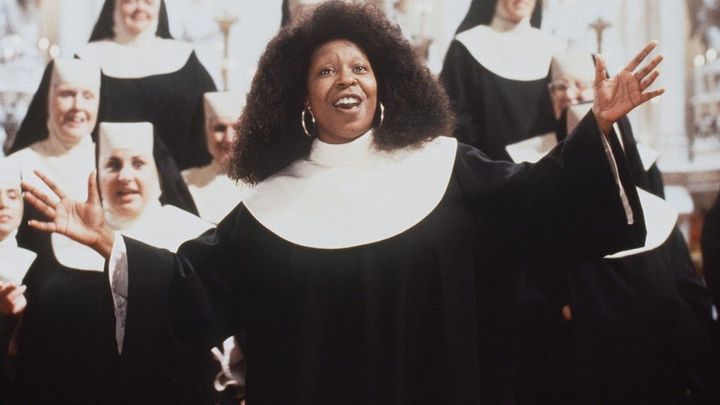 Una scena tratta dal film Sister Act - Una svitata in abito da suora