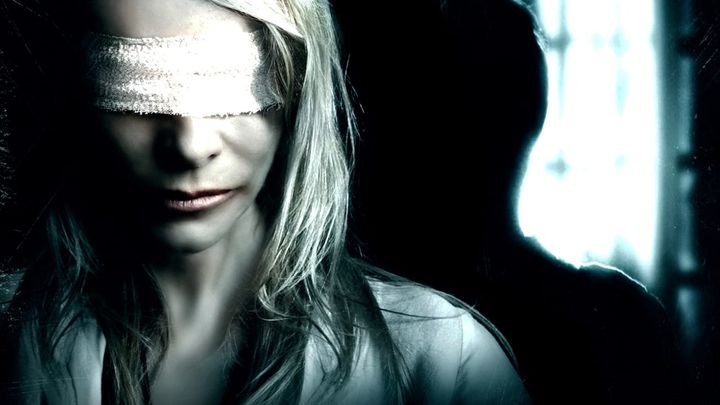 Una scena tratta dal film Con gli occhi dell'assassino