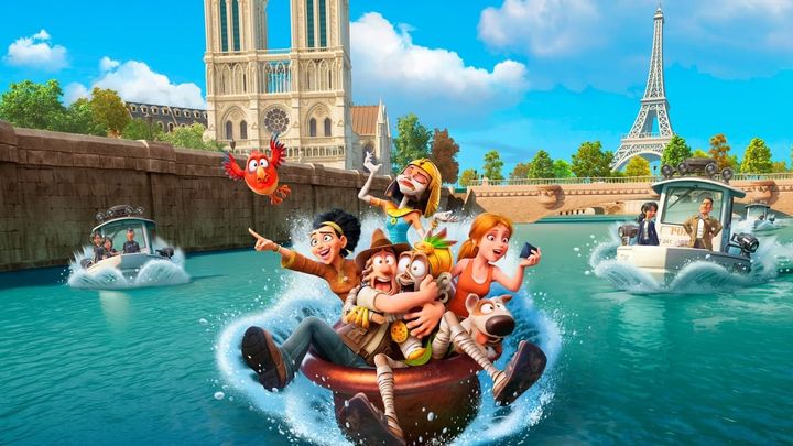 Una scena tratta dal film Taddeo l'esploratore e la Tavola di smeraldo