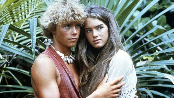 Una scena tratta dal film Laguna blu