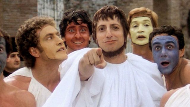 Una scena tratta dal film Nerone