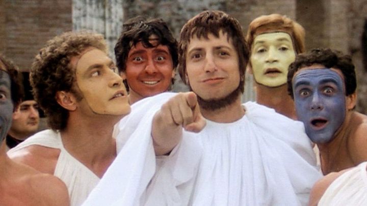 Una scena tratta dal film Nerone