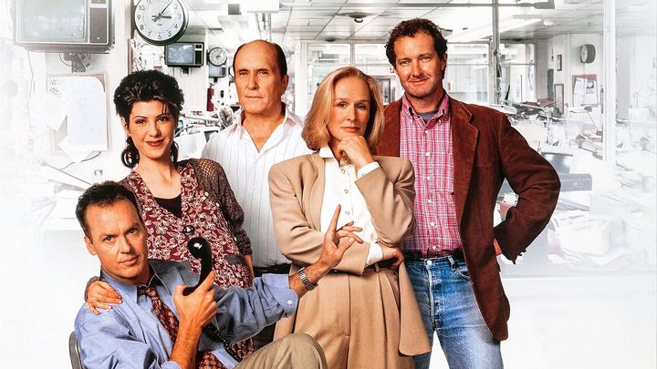 Una scena tratta dal film Cronisti d'assalto