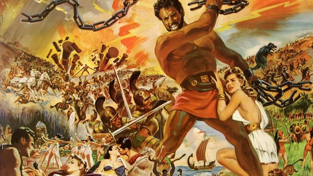 Una scena tratta dal film Ercole e la regina di Lidia