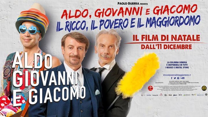 Una scena tratta dal film Il ricco, il povero e il maggiordomo