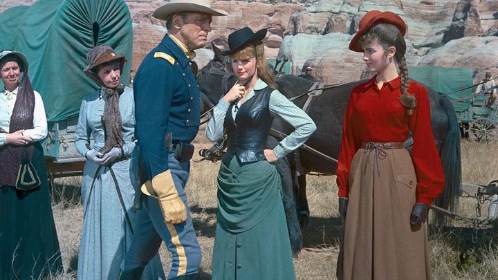 Una scena tratta dal film La carovana dell'alleluia