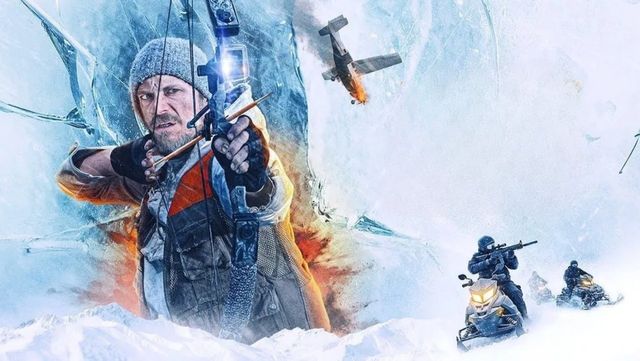 Una scena tratta dal film Icefall