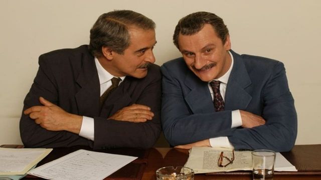 Una scena tratta dal film Paolo Borsellino