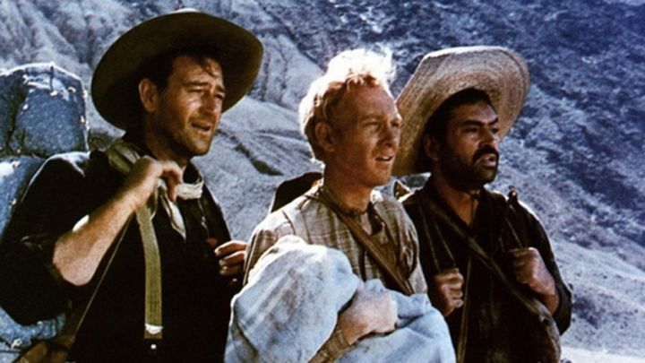 Una scena tratta dal film In nome di Dio - Il Texano