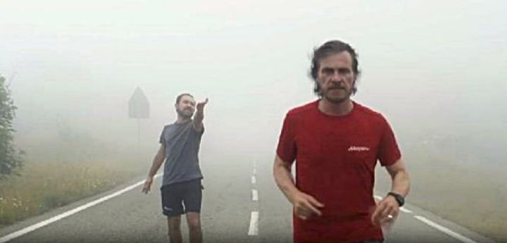 Una scena tratta dal film Maratona di New York