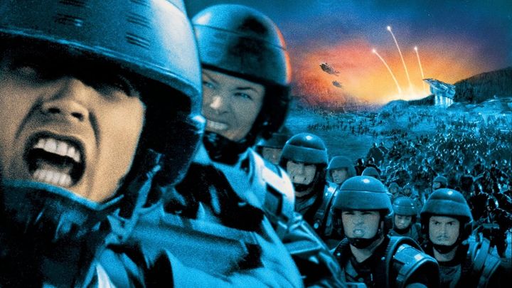 Una scena tratta dal film Starship Troopers - Fanteria dello spazio