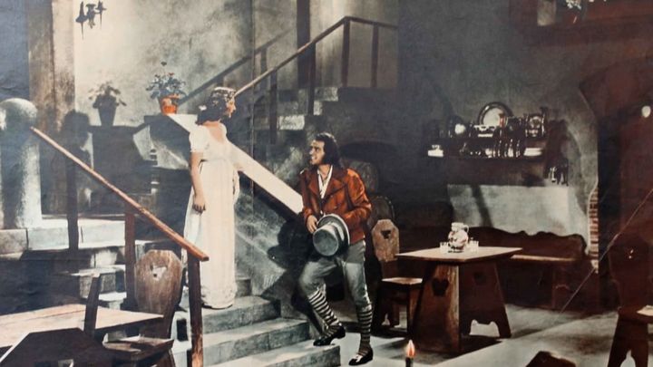 Una scena tratta dal film Fra' Diavolo