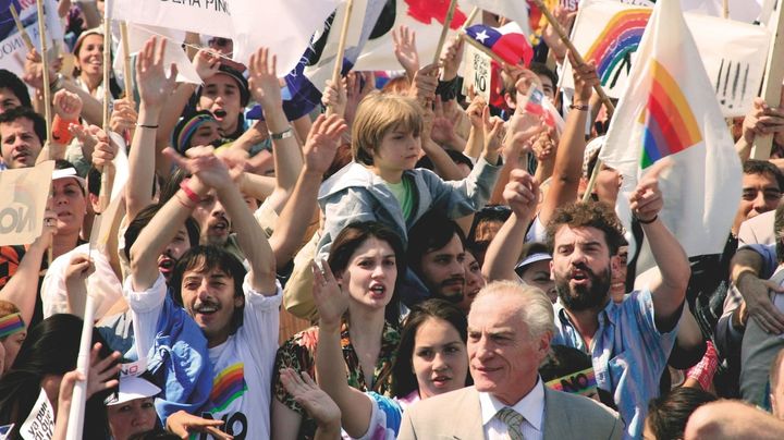 Una scena tratta dal film No - I giorni dell'arcobaleno