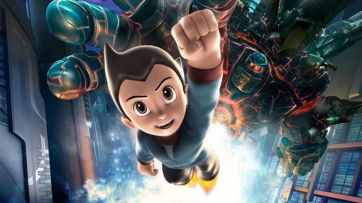 Una scena tratta dal film Astro Boy