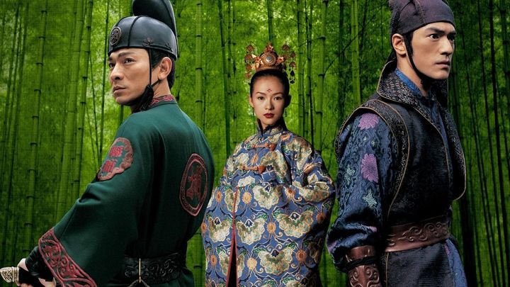 Una scena tratta dal film La foresta dei pugnali volanti