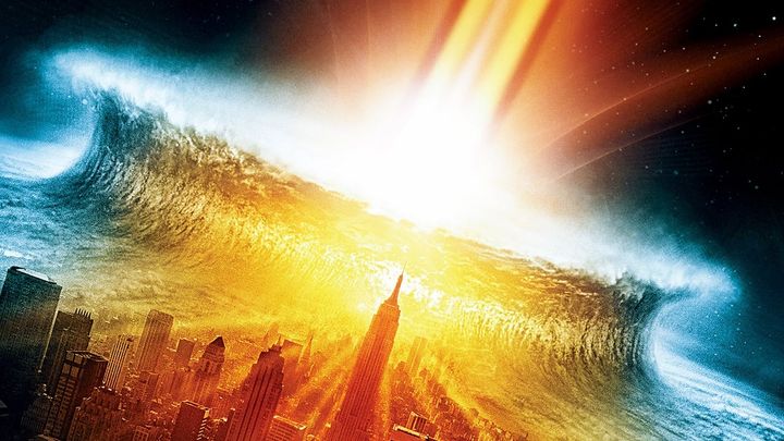 Una scena tratta dal film Deep Impact