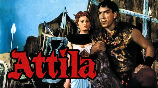 Una scena tratta dal film Attila