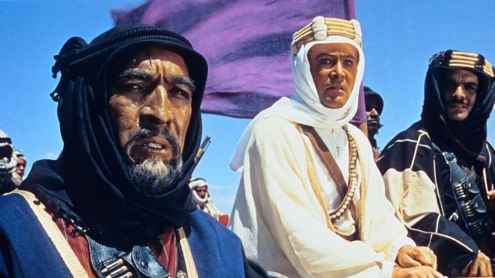 Una scena tratta dal film Lawrence d'Arabia