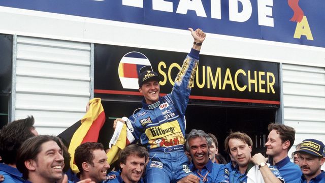 Una scena tratta dal film Schumacher ‘94 – La nascita di una leggenda