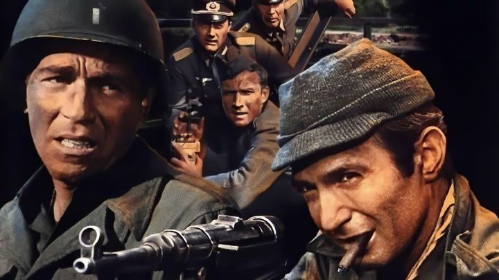 Una scena tratta dal film Il ponte di Remagen