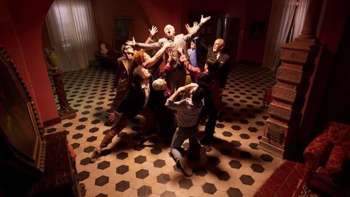 Una scena tratta dal film Gianni Schicchi