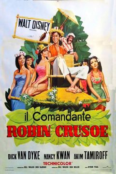 Locandina Il comandante Robin Crusoe