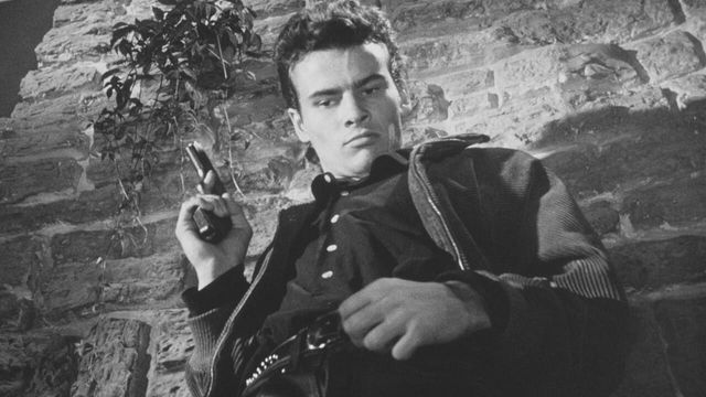 Una scena tratta dal film Die Halbstarken